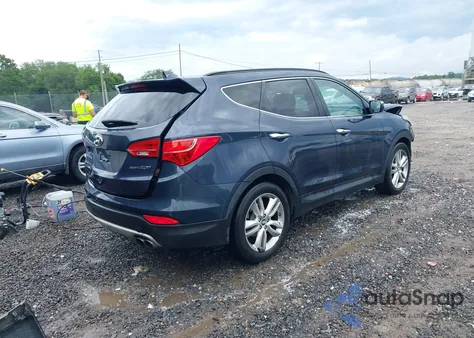 2013 Hyundai Santa Fe Sport 2.0T from USA, damaged, VIN 5XYZU3LA5DG108227